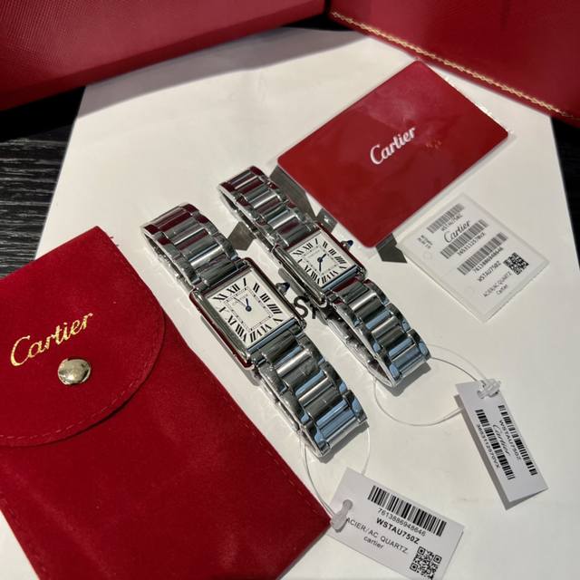 钢带 钻30 配绒布袋 Factory 卡地亚 Cartier | 坦克系列则推出tank Must腕表 表盘由经典罗马刻度显示 搭配must 系列方尖蓝宝石把